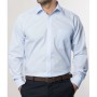 Мужская сорочка Eterna COMFORT FIT укороченный рукав 59 см цвет голубой