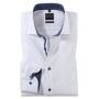 Белая бизнес рубашка OLYMP Body (Slim) Fit
