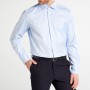 Рубашка голубая ETERNA COVER SHIRT Comfort Fit длинный рукав Non Iron