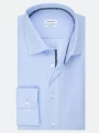 Голубая бизнес рубашка Seidensticker Regular FIT Non Iron длинный рукав