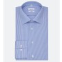 Рубашка Seidensticker синяя полоска Shaped Fit Non Iron