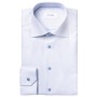 Голубая бизнес рубашка ETON Contemporary (Modern) Fit